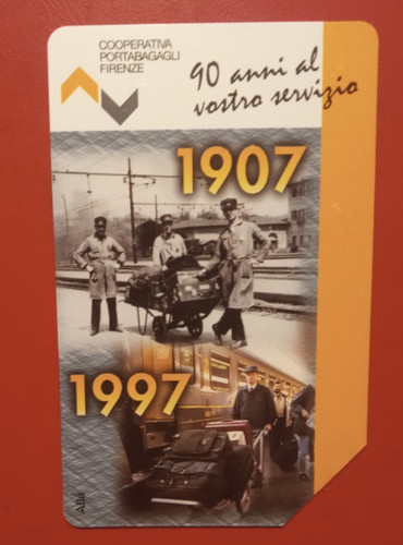 Scheda telefonica portabagagli - scheda,
