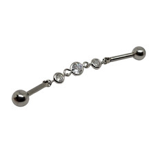 Piercing orecchio catena