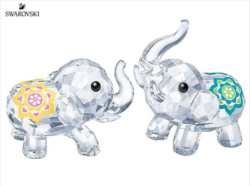 Swarovski lucky elephants - swarovski,