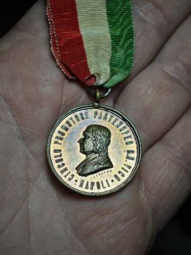 Medaglia napoli circolo - medaglia,