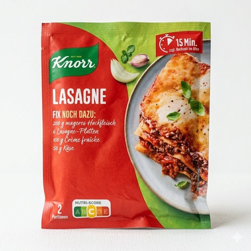 Knorr fix lasagne - 7x, 🍴