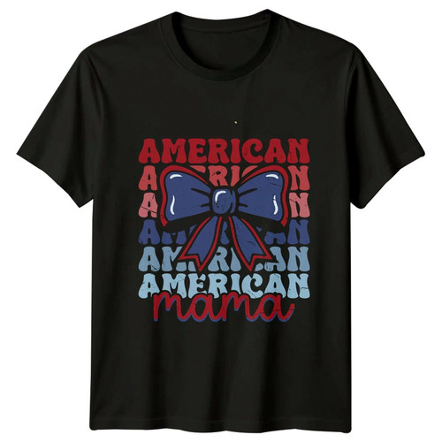 Shirt unisex american mama - t-shirt,
