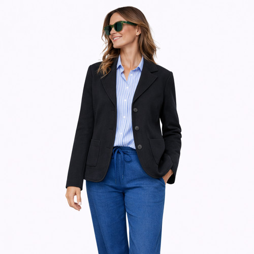 Blazer donna nero made - donna,