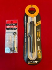 Tombow penna a sfera Air Press, colore Nero, con relif di ricambio extra