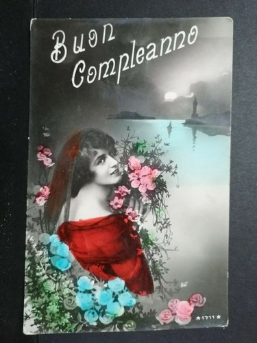 Cartolina buon compleanno - cartolina,