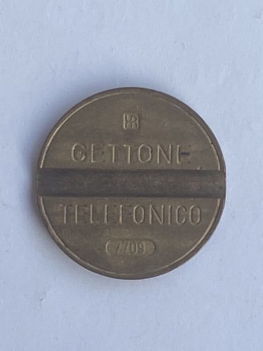 Gettone telefonico 7709 raro - 7709,