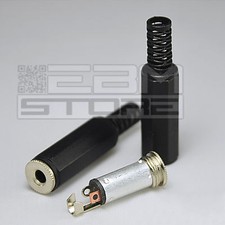 2 pz Presa volante JACK STEREO 3,5 mm connettore spinotto - ART. BF06