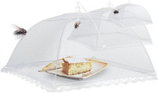 Set di 3 Coprivivande a Rete