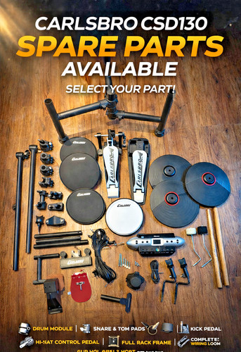 Carlsbro csd130 kit - csd130, batteria
