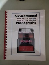 ROCK OLA Model 450-451 Jukebox Service Manual 