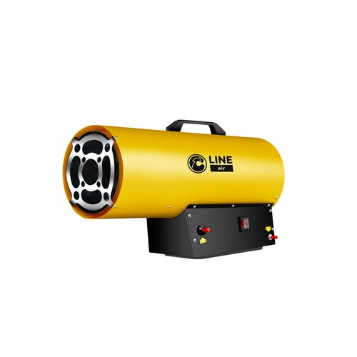 Generatore aria calda gas - aria, a