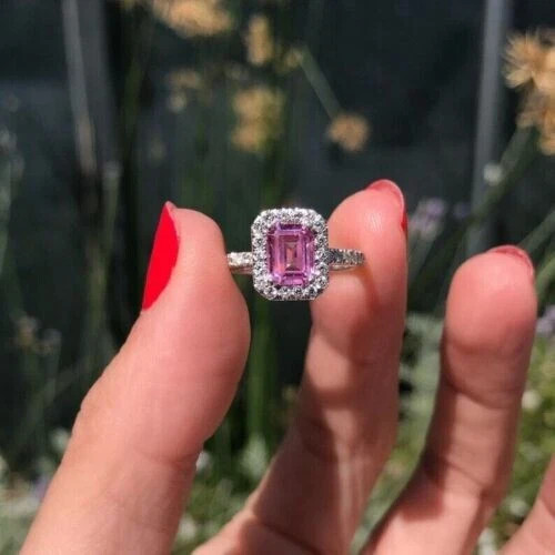 Anello fascia aureola - , zaffiro
