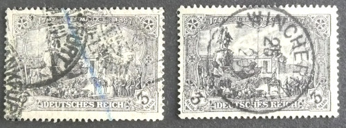 Timbres allemagne 1905 11 - d'allemagne, 1905/11