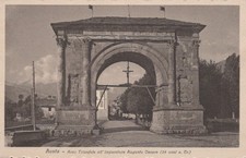 CARTOLINA  AOSTA VALLE D'