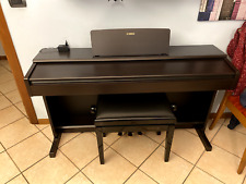 YAMAHA Arius YDP145 BLACK PIANOFORTE PIANO DIGITALE 88 TASTI PESATI NERO + PANCA