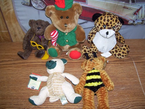 Lotto orsetti di peluche - di, 5