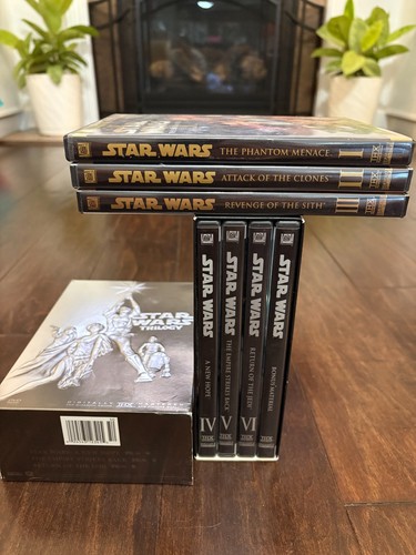 Star wars complete saga dvd - wars,