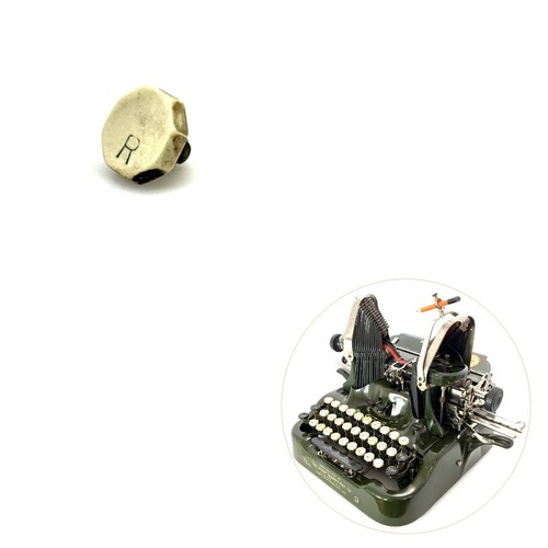 Oliver typewriter key - typewriter, r