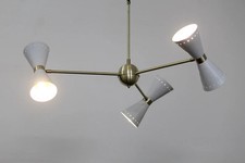 Eleganti lampadari in ottone