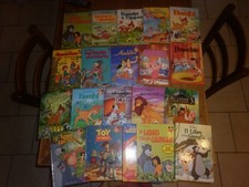 Walt Disney PINOCCHIO TIPPETE-BAMBI-MONDADORI-HACHETTE-20 TITOLI-BLOCCO-STOCK