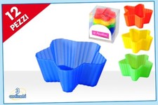Set 12 pirottini in silicone a
