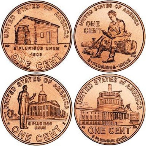 Stati uniti usa lincoln - uniti,
