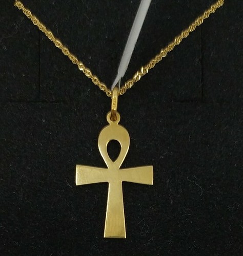 Pendente con catena oro 18k - con,