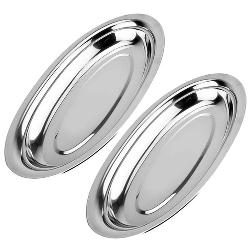 Pcs vassoi acciaio inox per - 2,