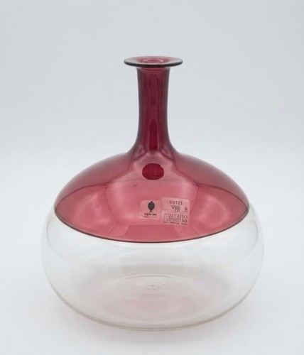 Vaso bottiglia venini bolle - venini,