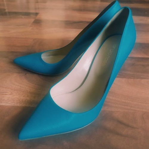 Tacchi donna pelle turchese - , 37