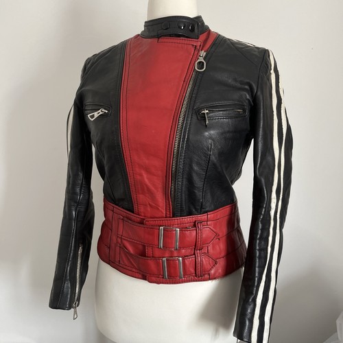 Giacca biker pelle harro - biker, rara