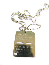 PIASTRINA MILITARE ORIGINALE