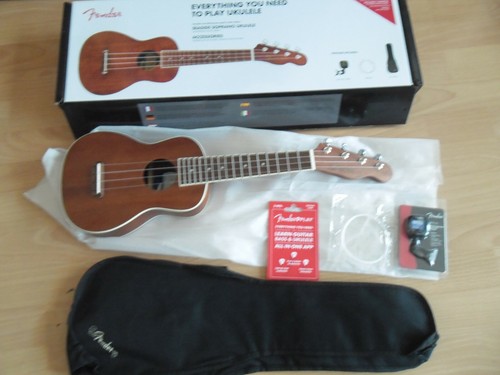 Fender seaside soprano ukulele - seaside,