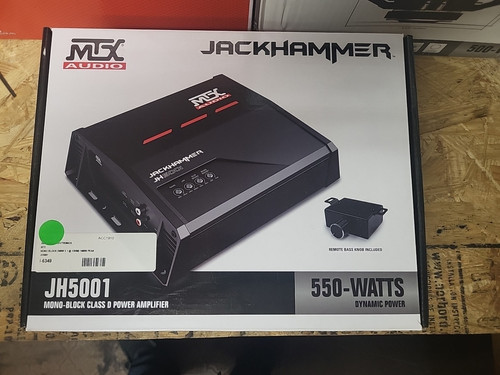 Mtx audio jh5001 jackhammer - audio,
