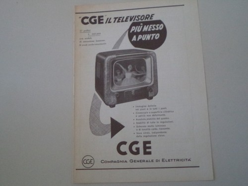 Advertising pubblicità 1955 - pubblicità,