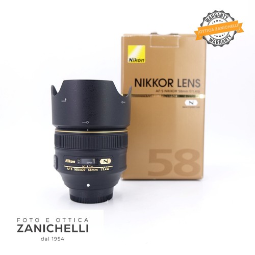 Nikon 58mm 4 g - af-s, usato