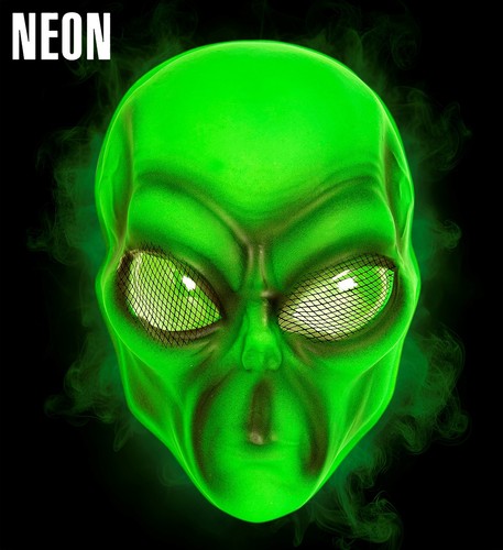 Maschera alieno pvc - maschera, in