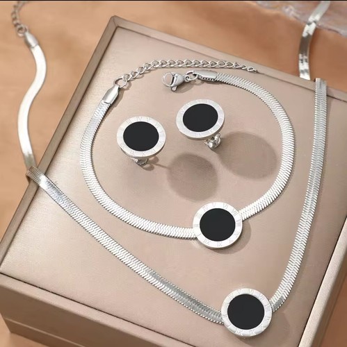 Set gioielli placcato - , argento