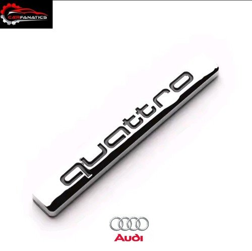 Scritta stemma audi quattro - scritta,