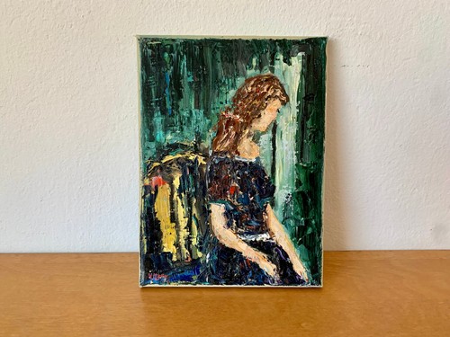 Ragazza alla finestra impasto - alla,
