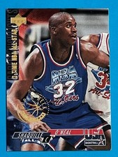 SHAQUILLE O'NEAL 59 Orlando Magic NBA 1994 Upper Deck USA 2 volte carta All Star