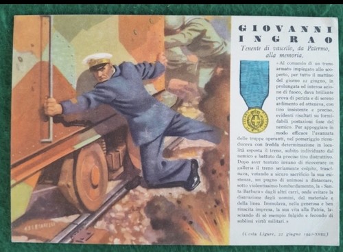Cartolina medaglia oro valore - oro,