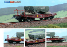 BLACK STAR BS00085 CARRO PIANALE FS TRASPORTO CASSA TELONATA