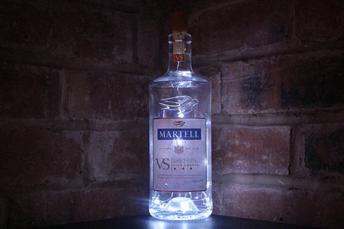 Lampada bottiglia liquore