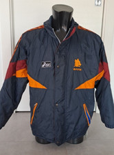 Giubbotto Giacca a vento da panchina vintage ASICS AS ROMA INA ASSITALIA