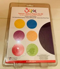 KIT PIASTRE TEXTURZ TEXTURE SIZZIX #3 PER CARTE BIGKICK O BIG SHOT 