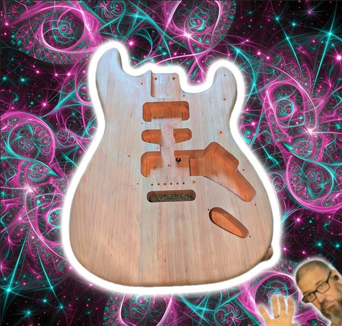Corpo chitarra elettrica fai