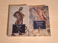 Orazio Satire Anonimo Il