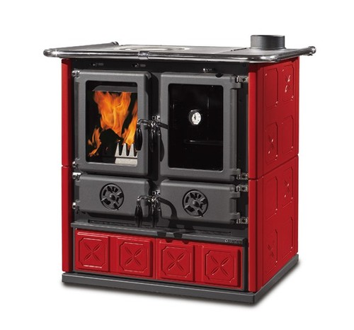 Stufa cucina legna nordica - cucina,
