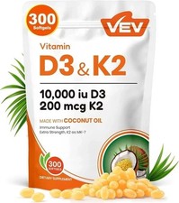 VEV 2-in-1 Vitamin D3 & K2 |